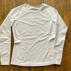 Coolibar White Sun Protection Rash Guard Shirt